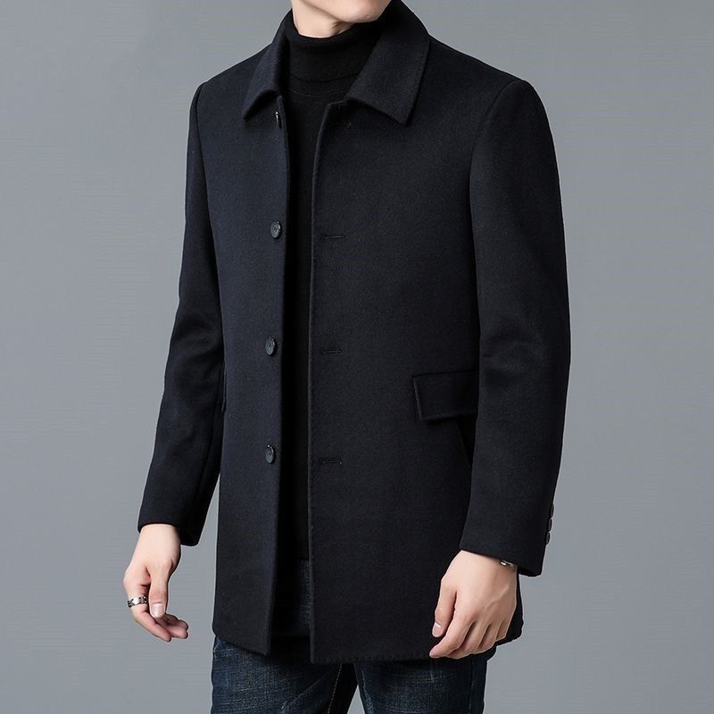 Wool Blend Coat White Mans Sha – обзор и цена Muffler Men Wool
