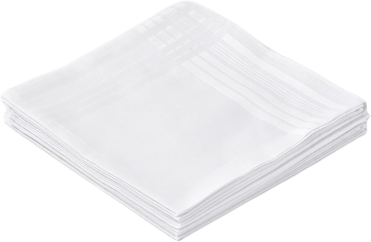 Men's Pure White 100% Cotton H – обзор и цена Handkerchief Cotton Men