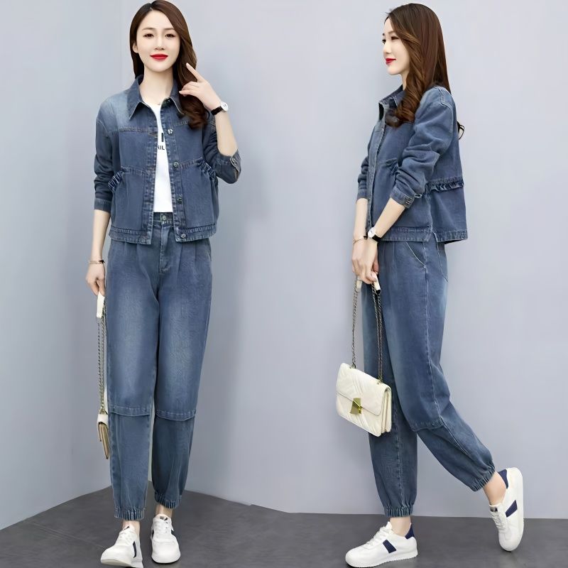 Women Denim Suits 2024 New Spr – обзор и цена Pocket Square Set