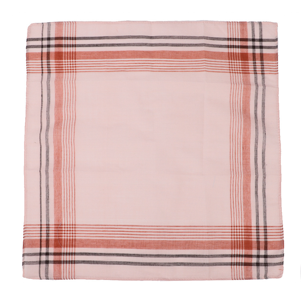 6pcs Men's Mixed Color Plaid S – обзор и цена Handkerchief Cotton Men
