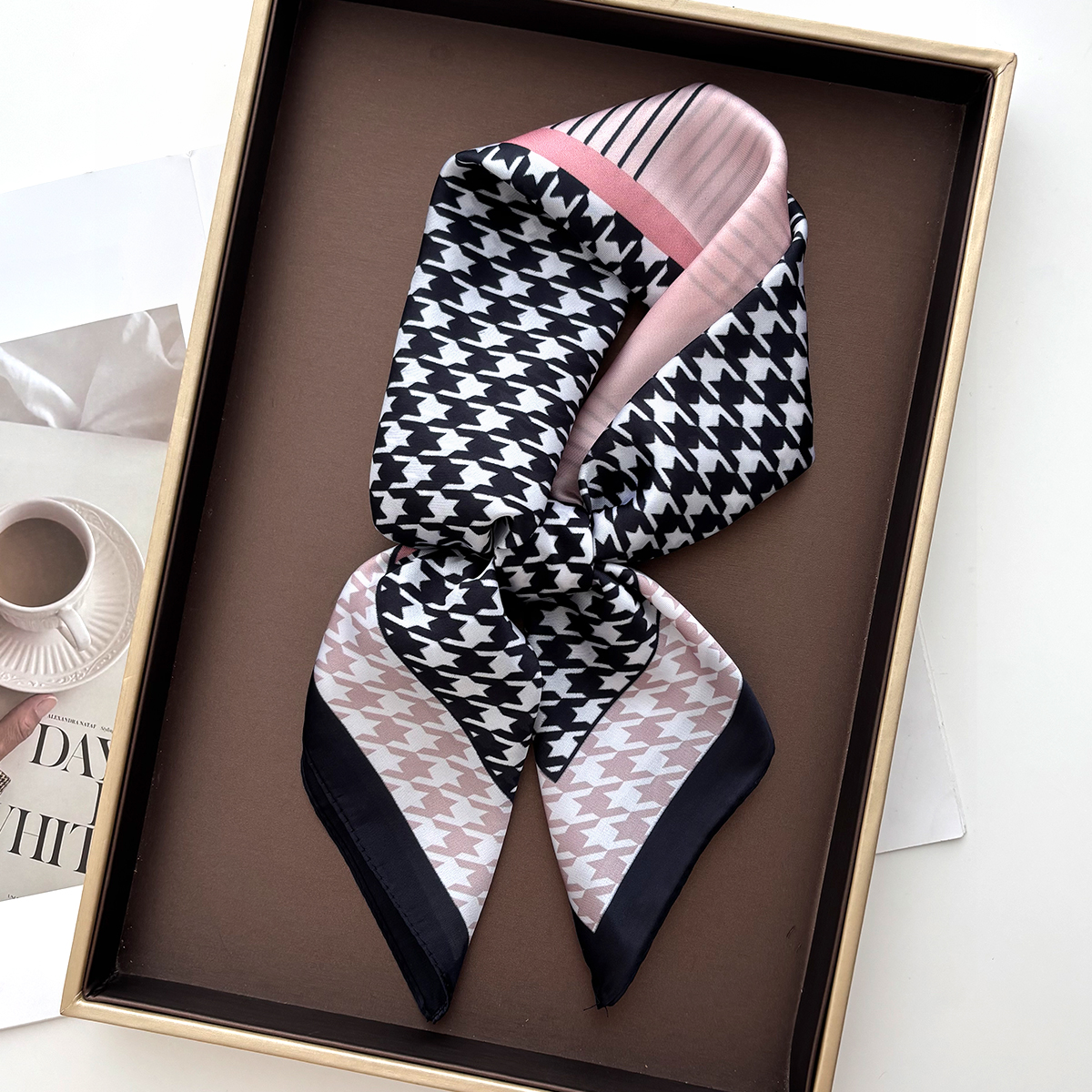 New Printed Square Scarf For W – обзор и цена Face Scarf Mask