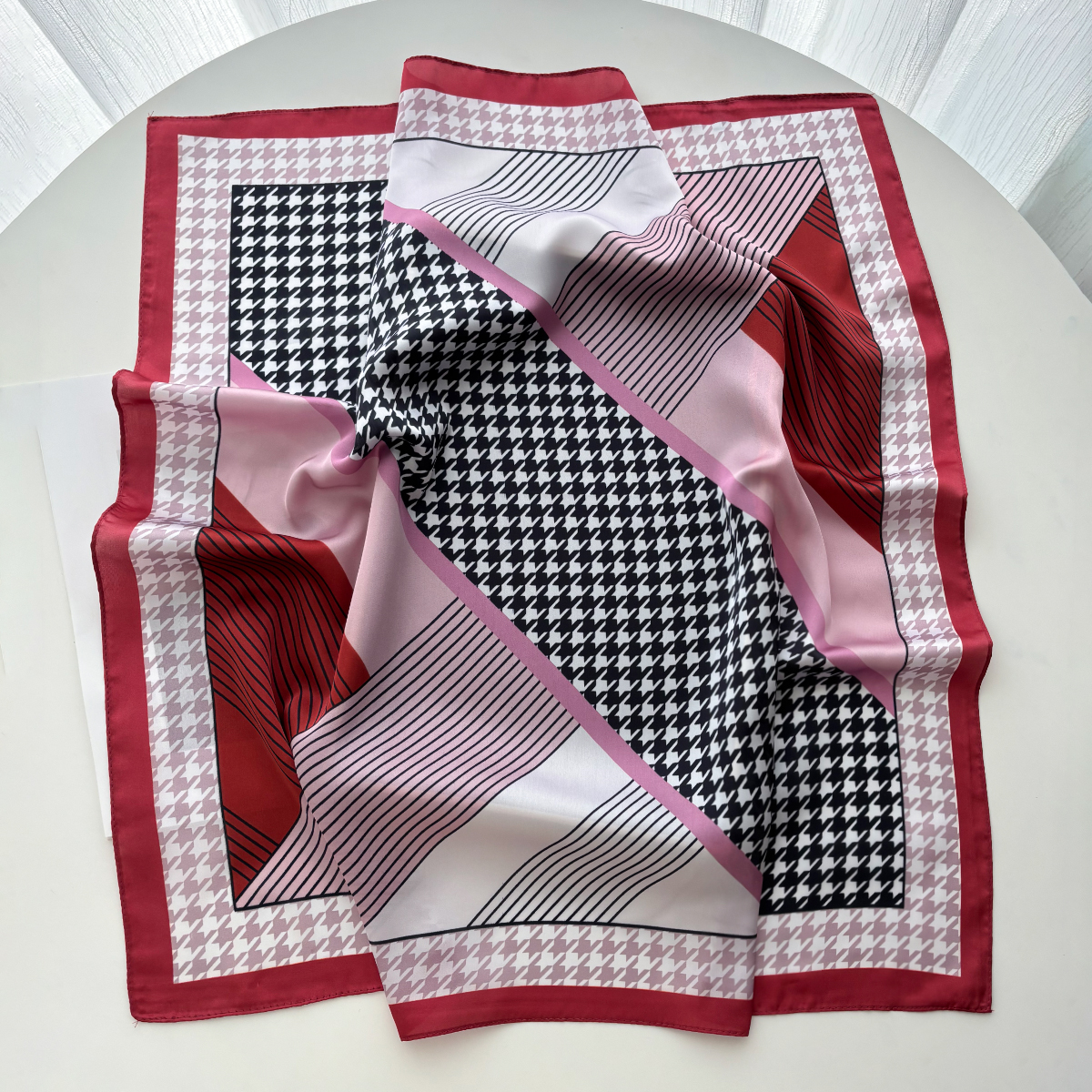 New Printed Square Scarf For W – обзор и цена Face Scarf Mask
