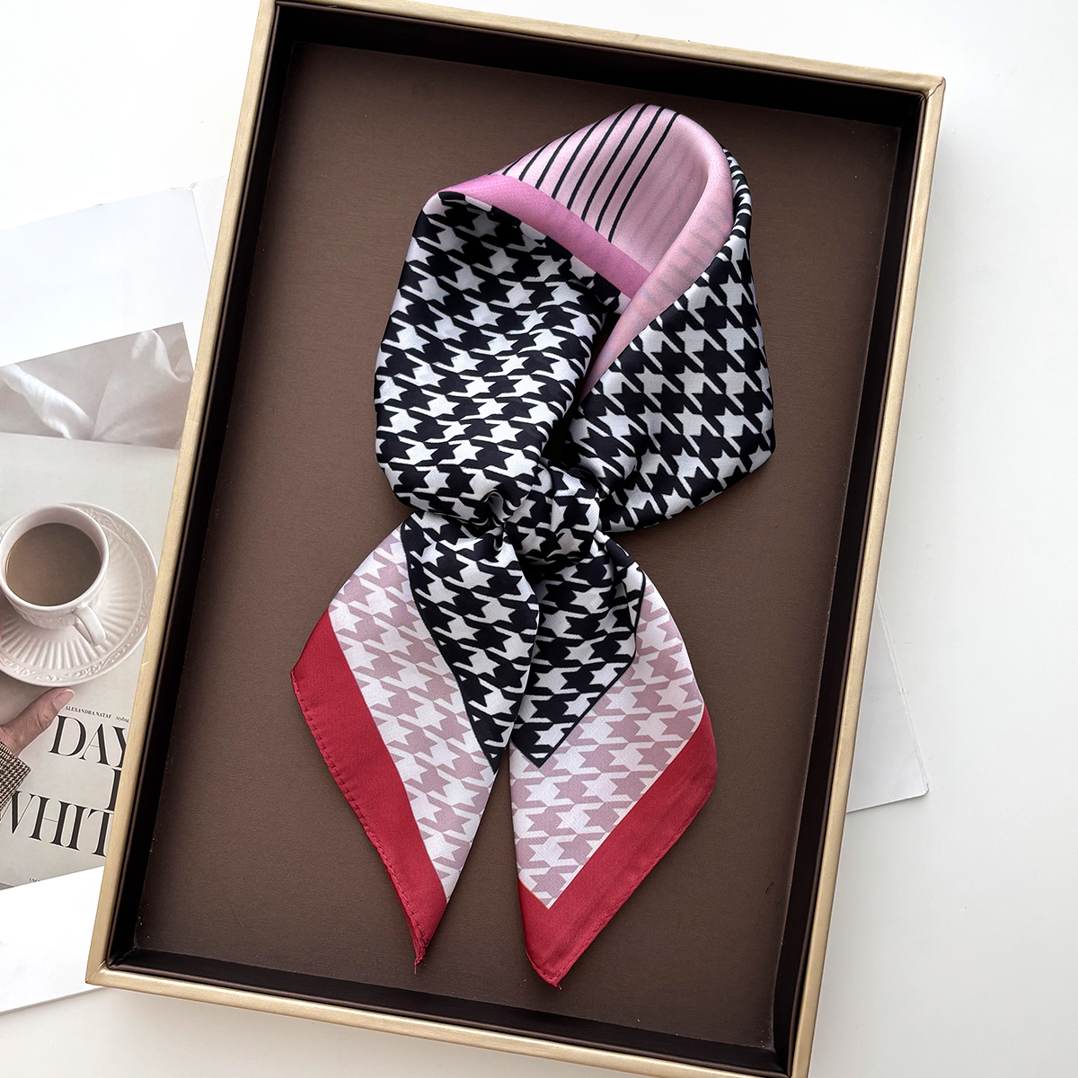 New Printed Square Scarf For W – обзор и цена Face Scarf Mask