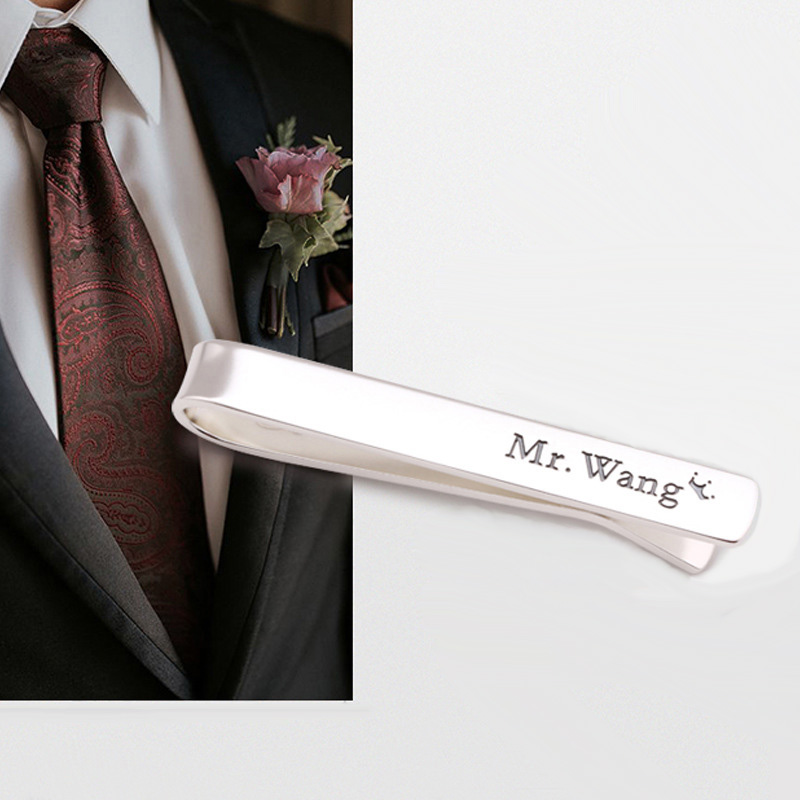Amxiu Custom Name 925 Sterling – обзор и цена Tie Clip Silver