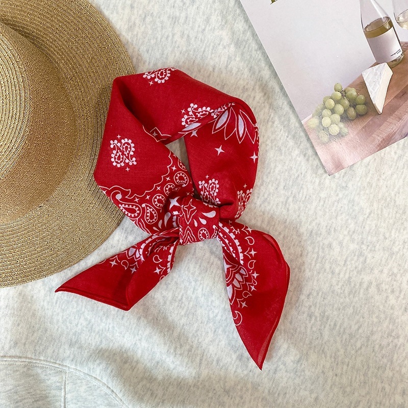 100% Cotton Square Scarf For W – обзор и цена Bandana Cotton