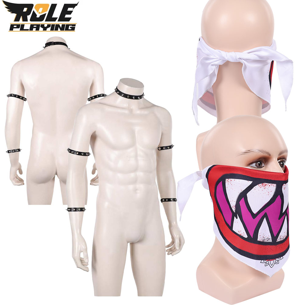 Bowser Jr Cosplay Scarf Mask B – обзор и цена Ascot Neck Scarf