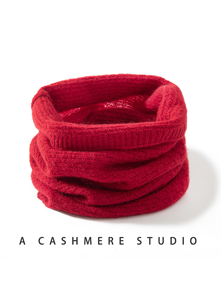100% Pure Cashmere Waffle Knit – обзор и цена Infinity Scarf Knit