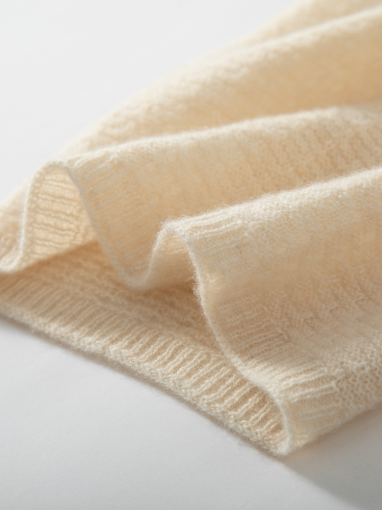 100% Pure Cashmere Waffle Knit – обзор и цена Infinity Scarf Knit