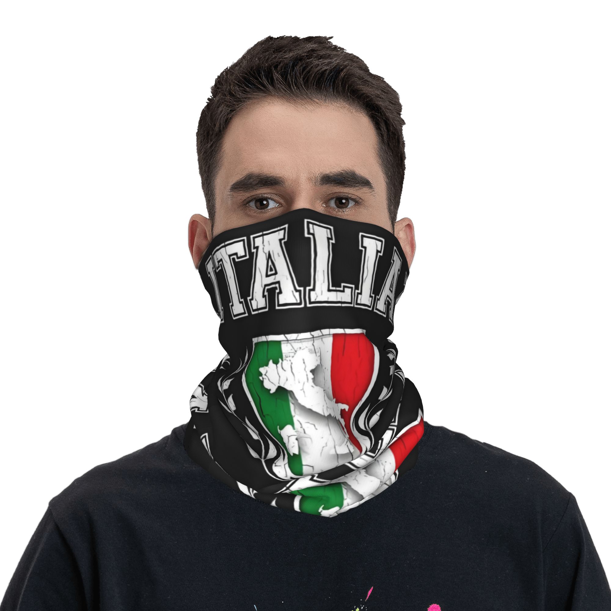 Custom Italy Flag Bandana Neck – обзор и цена Neck Warmer Tube