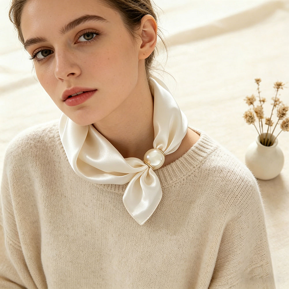Scarf Chain Silk Lazy Magnetic – обзор и цена Face Scarf Mask
