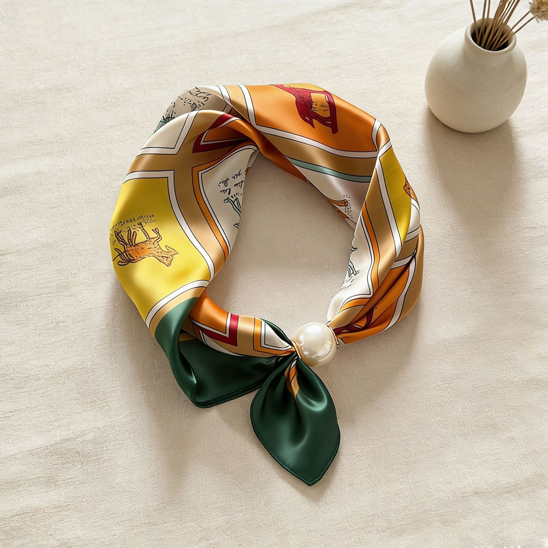Scarf Chain Silk Lazy Magnetic – обзор и цена Face Scarf Mask
