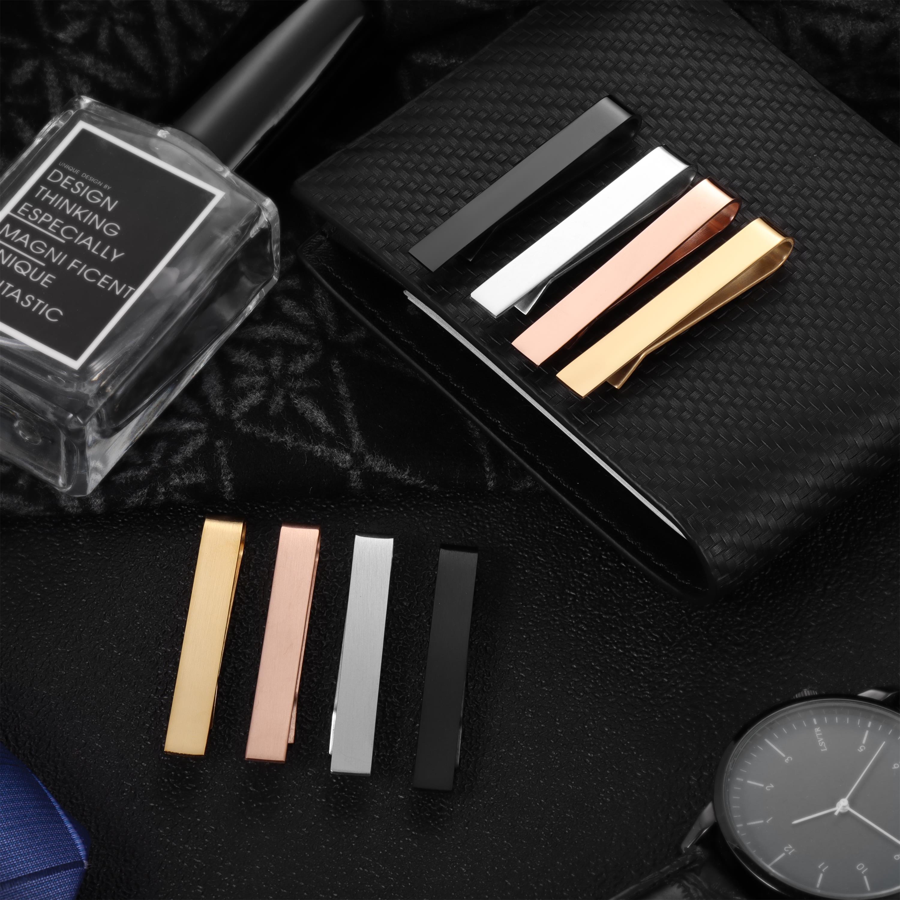 HAWSON 2 in shiny and brushTie – обзор и цена Tie Bar Set Gift