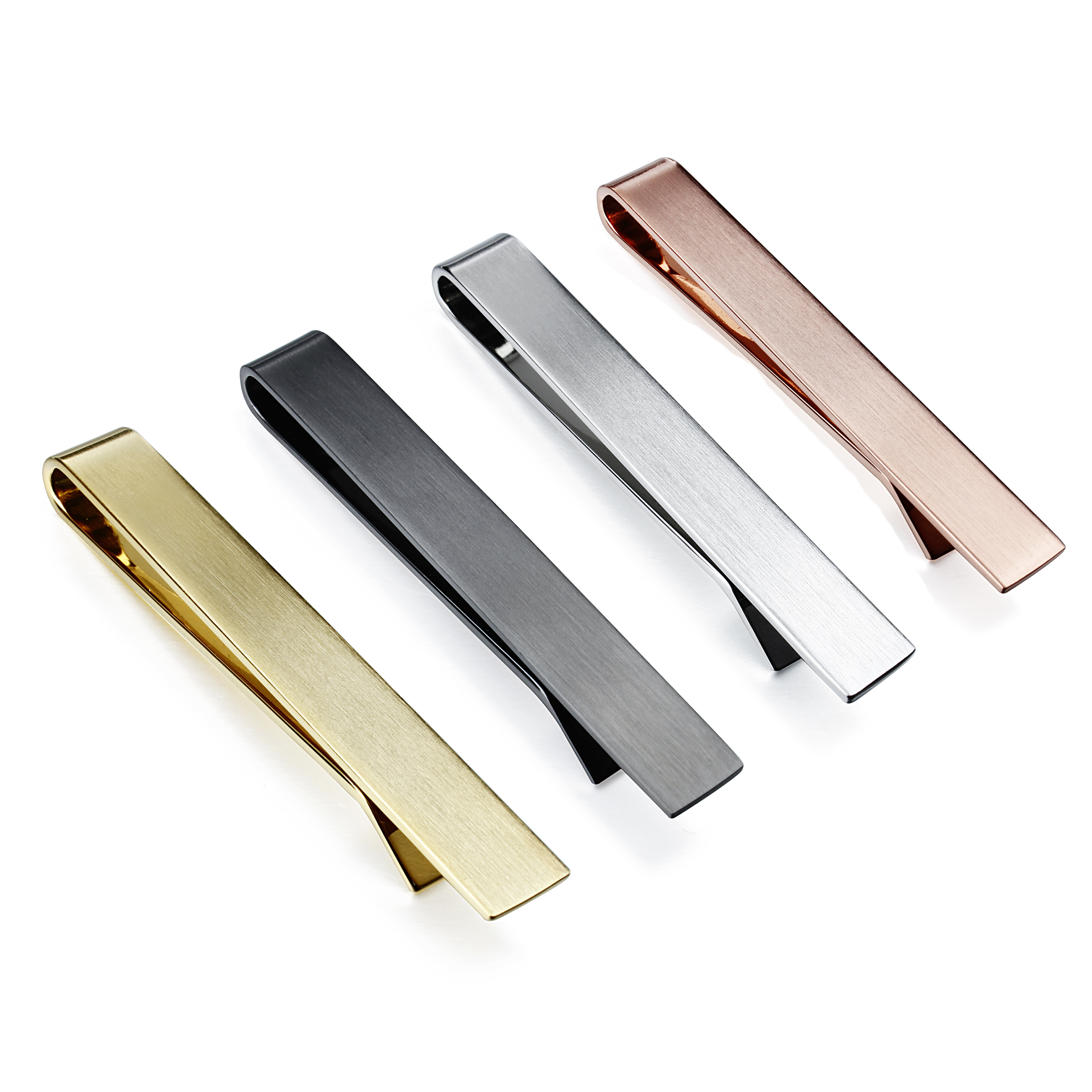 HAWSON 2 in shiny and brushTie – обзор и цена Tie Bar Set Gift