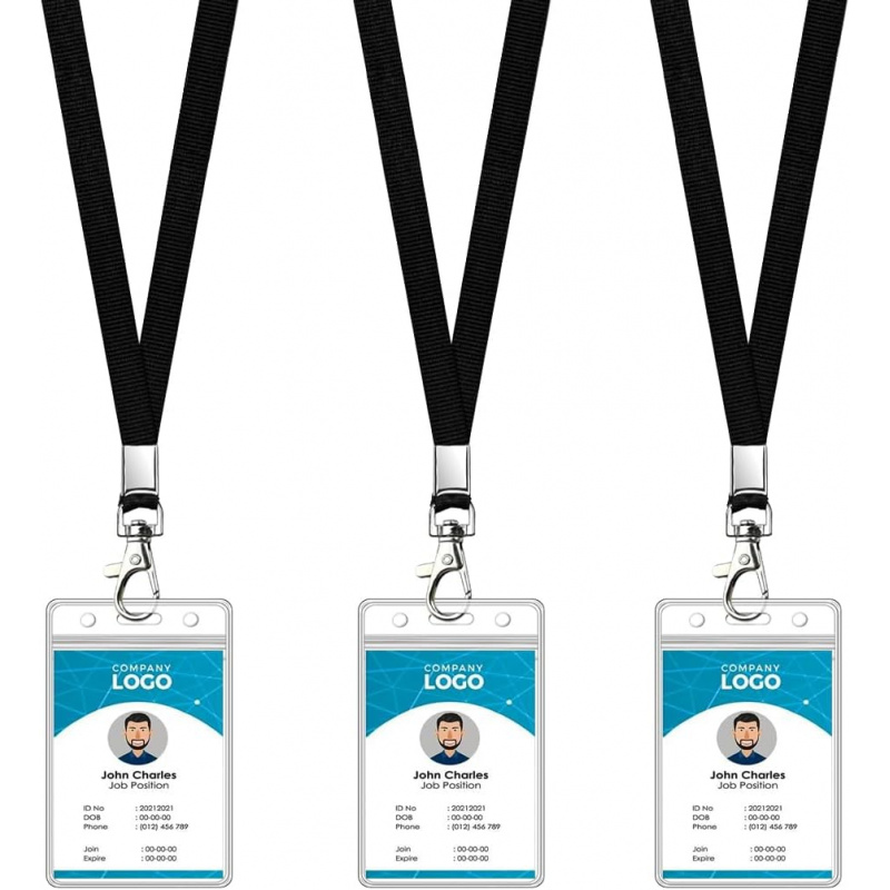 3 Pack Cruise Lanyard with ID  – обзор и цена Lanyard Badge Holder
