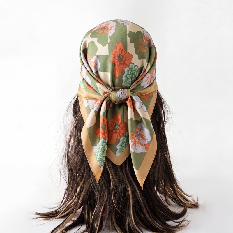 Print Silk Scarf Fashion Turba – обзор и цена Face Scarf Mask
