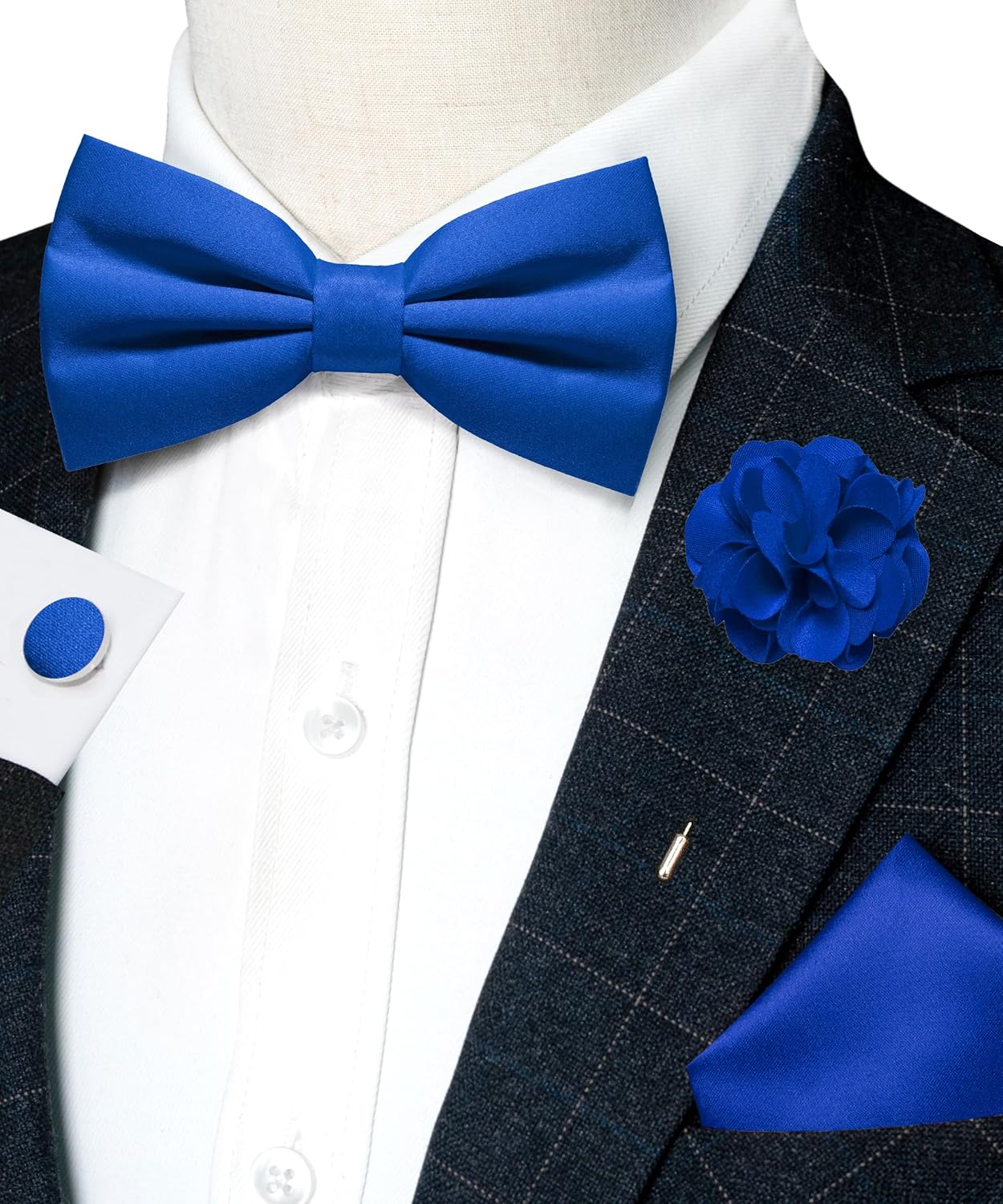 Pre-tied Bow Tie and Pocket Sq – обзор и цена Bow Tie Pre Tied