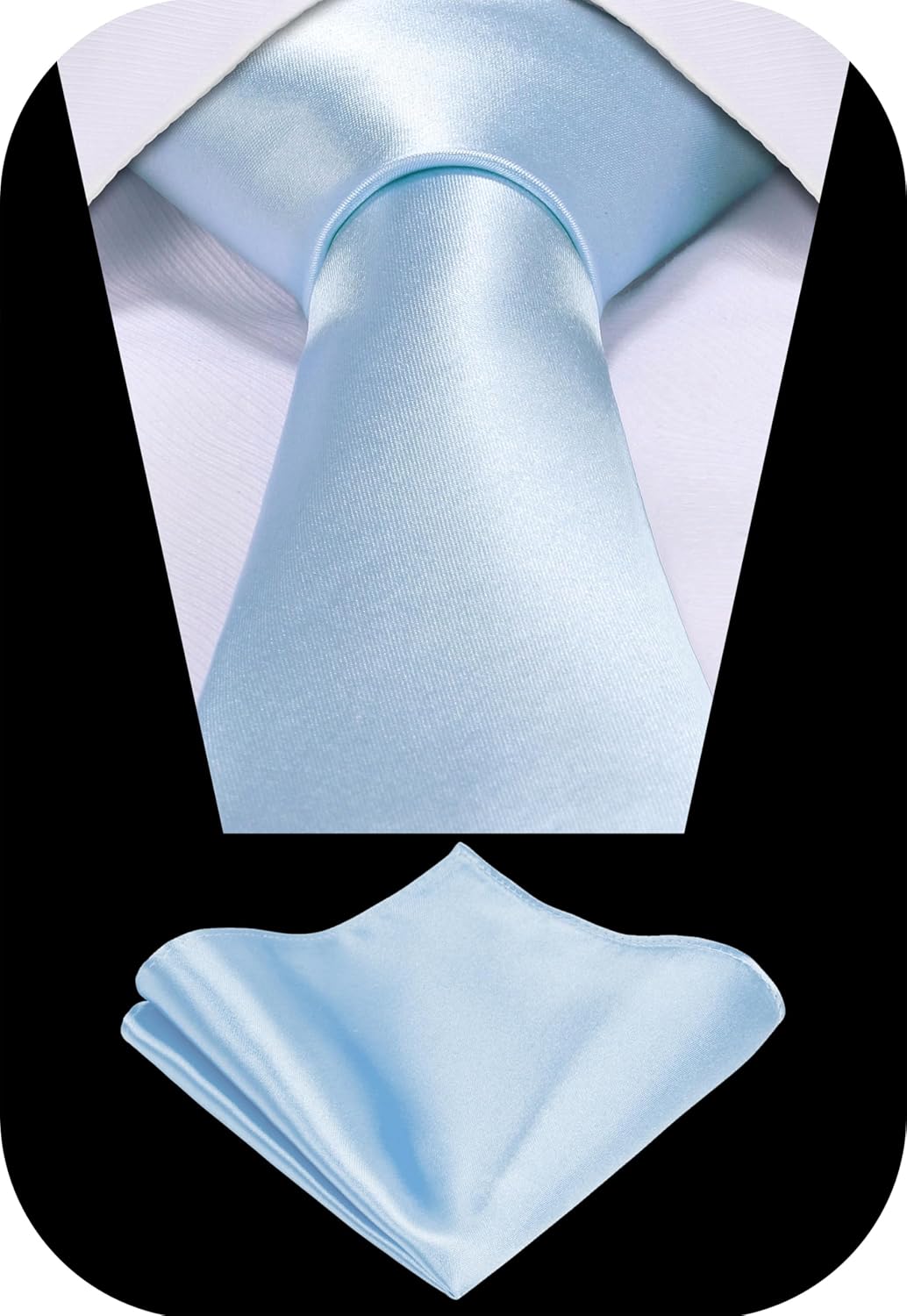 5-Piece Tie Set in White or Bl – обзор и цена Pocket Square Set