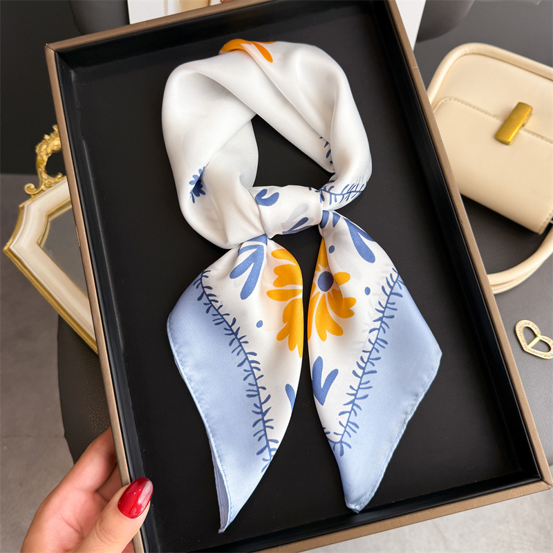 1Pc new printed fashion silk s – обзор и цена Silk Neck Scarf