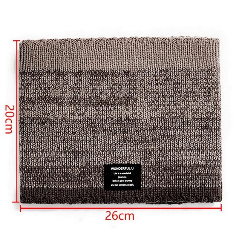Winter Scarf for Men Fleece Ri – обзор и цена Handkerchief Cotton Men