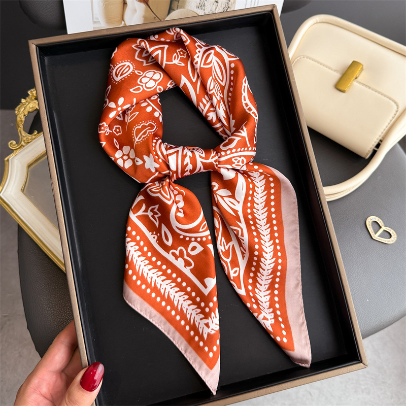 1Pc cashew print fashion silk  – обзор и цена Scarf Silk Square