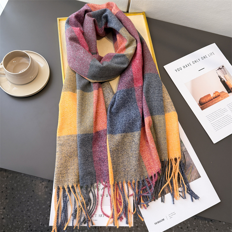 200*64cm New Fashion Cashmere  – обзор и цена Woven Scarf Blanket