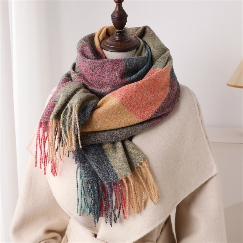 200*64cm New Fashion Cashmere  – обзор и цена Woven Scarf Blanket