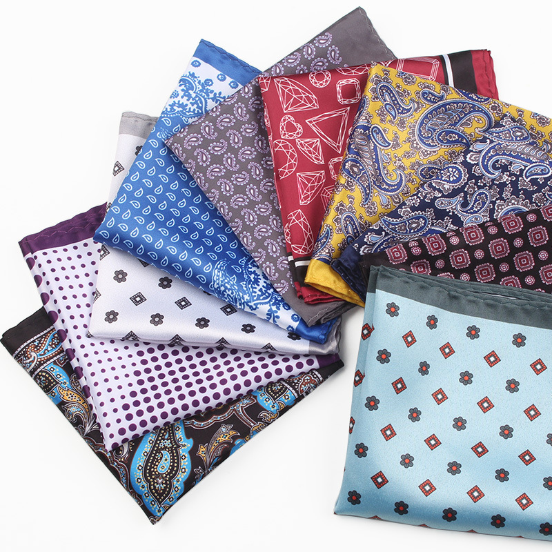Men's Handkerchief for Paisley – обзор и цена Pocket Square Set