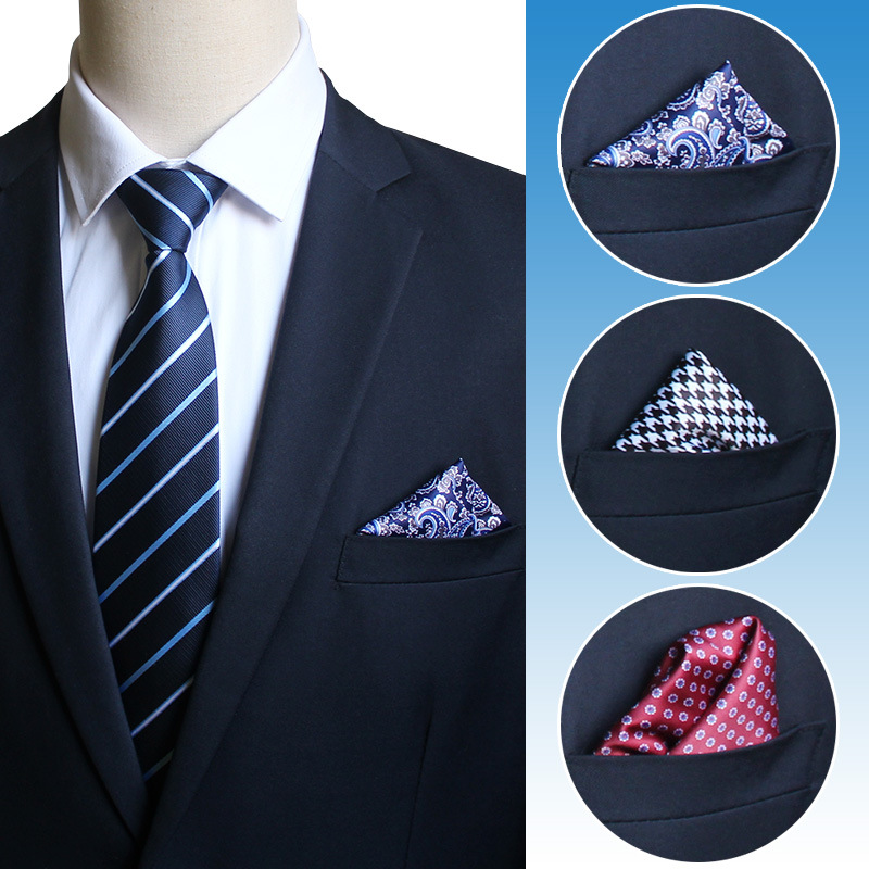Men's Handkerchief for Paisley – обзор и цена Pocket Square Set