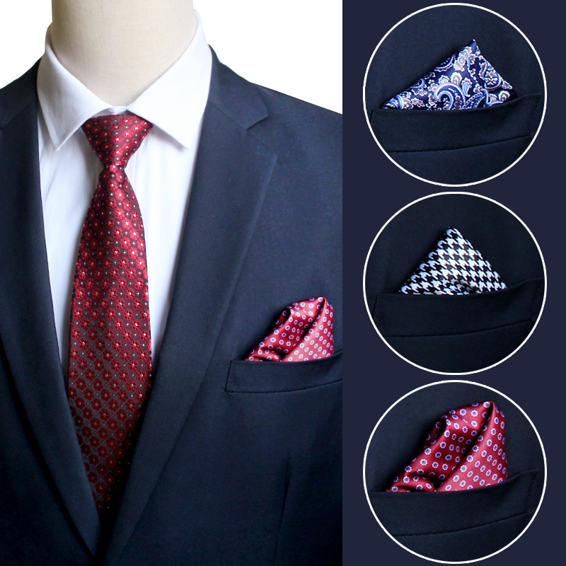 Men's Handkerchief for Paisley – обзор и цена Pocket Square Set