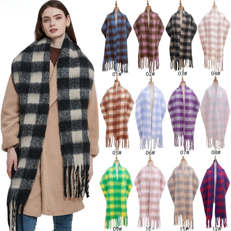 Thick Tassel Scarf Shawl Women – обзор и цена Pashmina Wrap Large