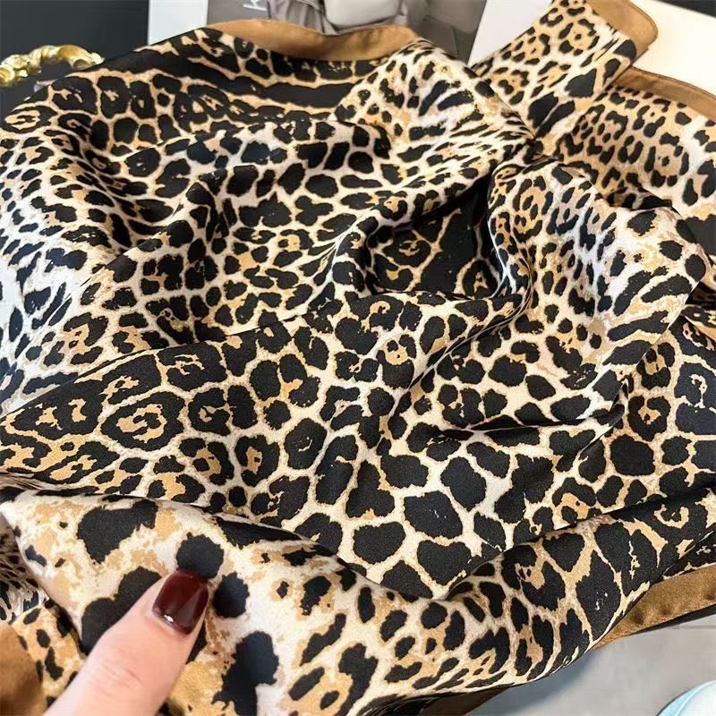 1pc Luxury Brand Leopard Print – обзор и цена Bandana Cotton