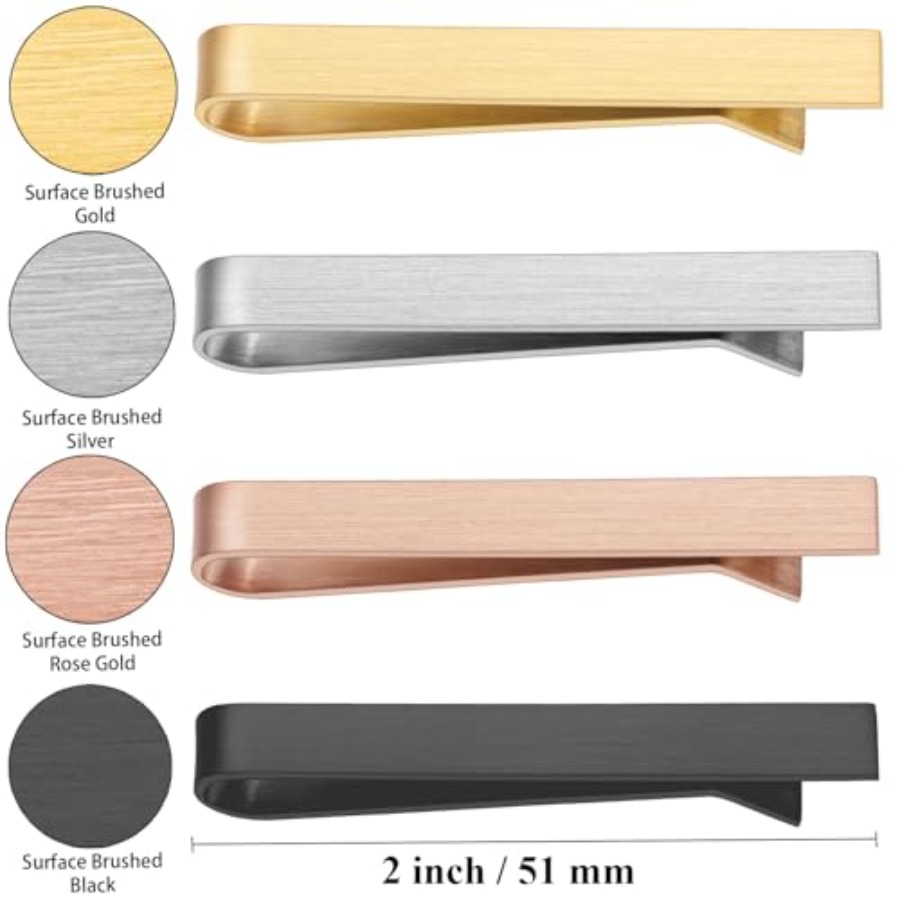 HAWSON 2 inch Tie Clips for Me – обзор и цена Tie Bar Set Gift