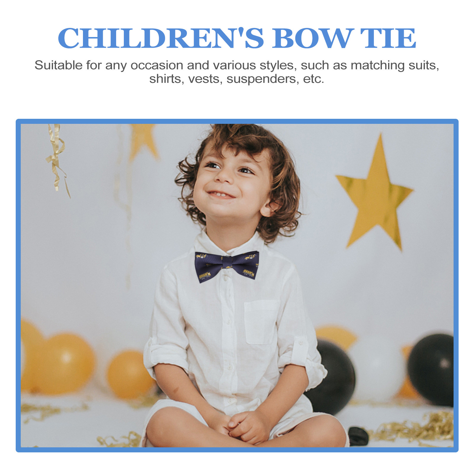 2Pcs Cartoon Bow Tie Kids Adju – обзор и цена Bow Tie Pre Tied
