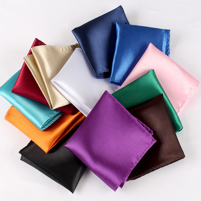 Satin Handkerchief For Men Can – обзор и цена Pocket Square Set