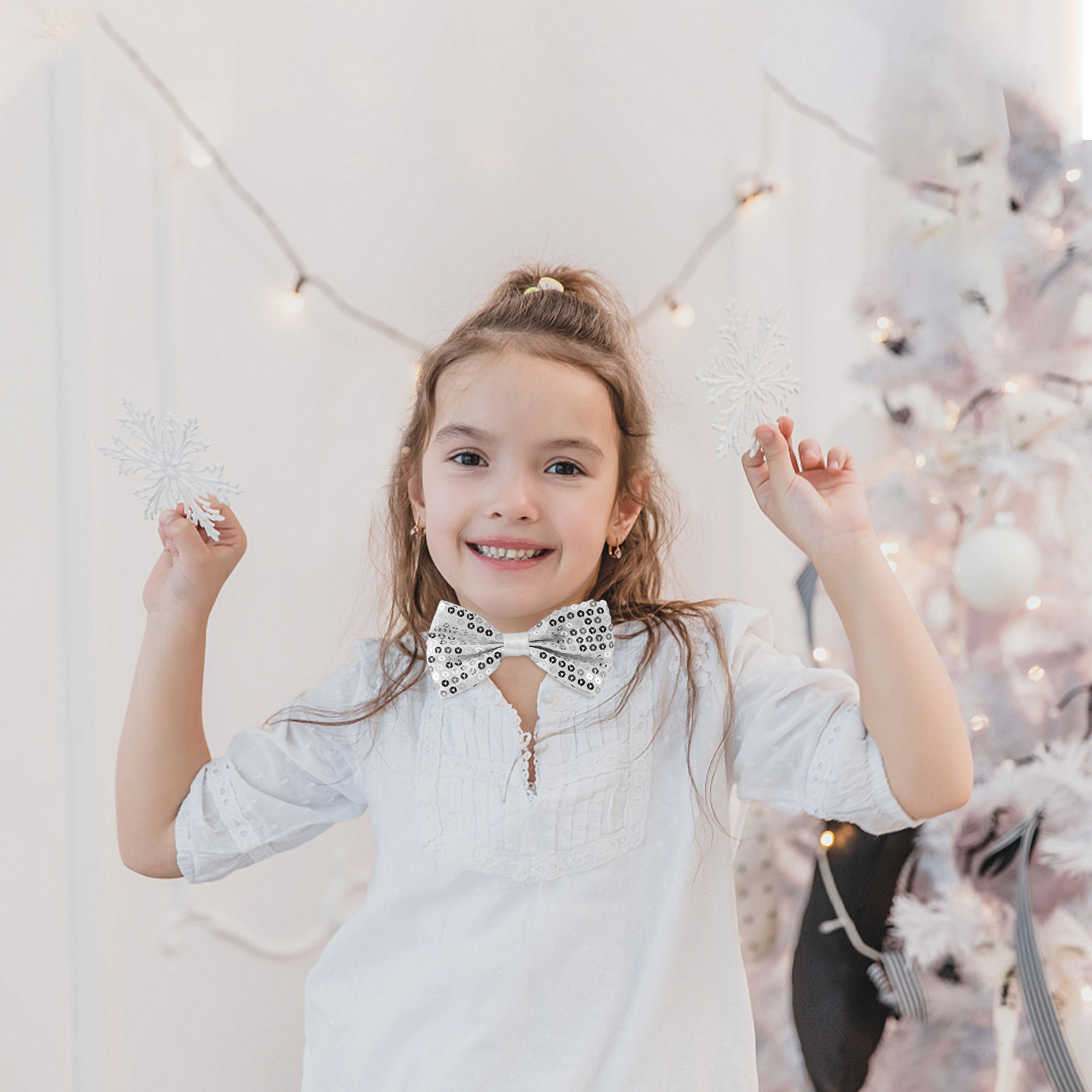 5Pcs Sequin Bow Ties for Kids  – обзор и цена Bow Tie Pre Tied