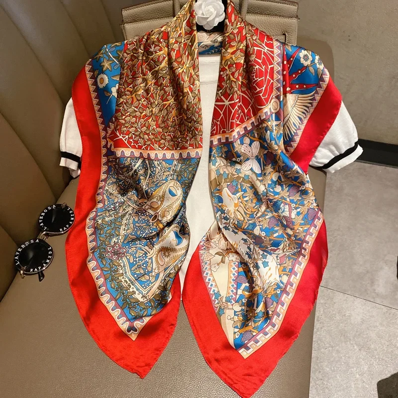 Light luxury 90 Silk scarf imi – обзор и цена Silk Tie Striped