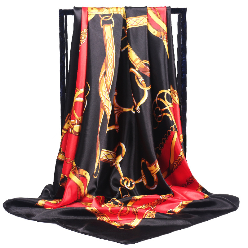 90*90cm Ladies Silk Scarf Band – обзор и цена Face Scarf Mask