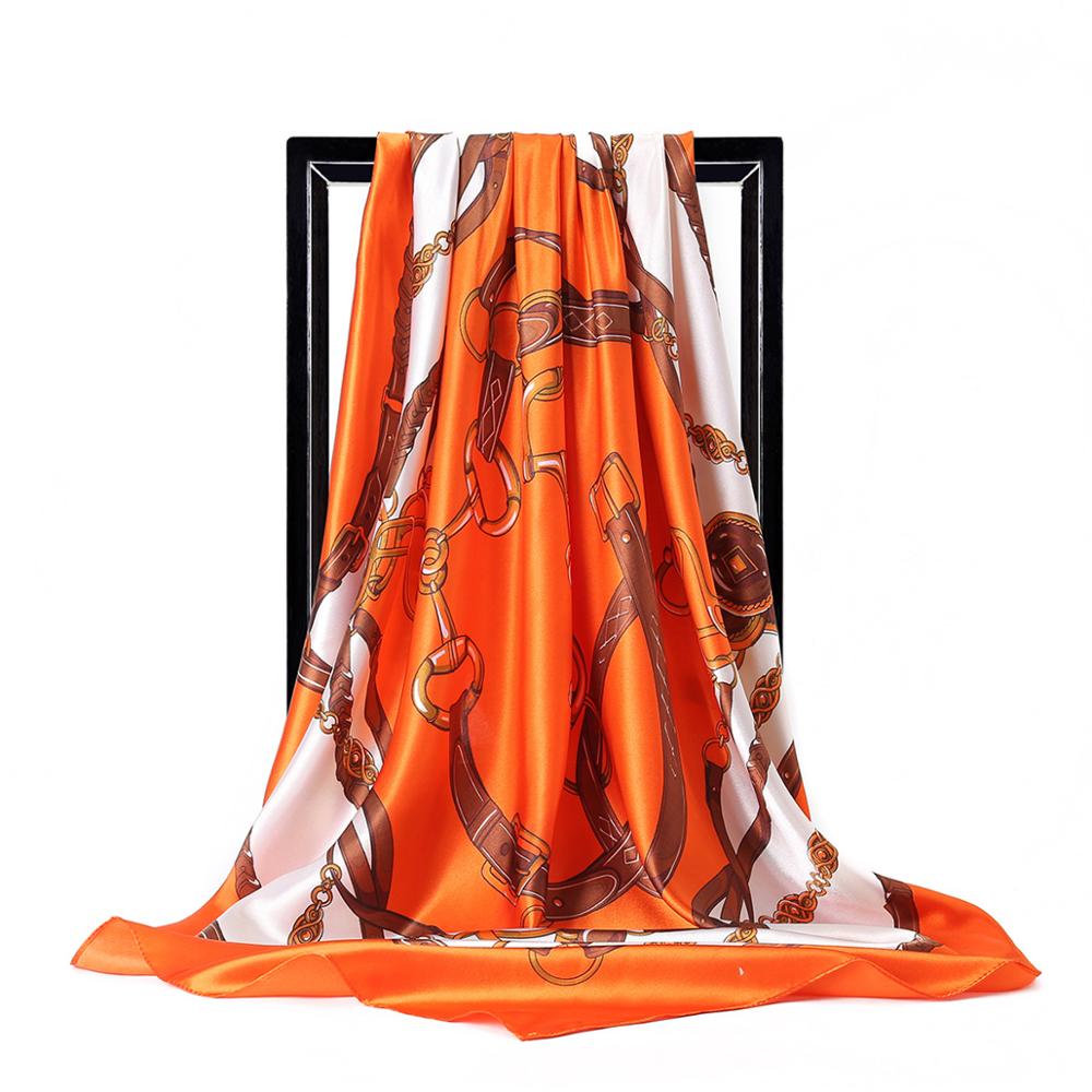 90*90cm Ladies Silk Scarf Band – обзор и цена Face Scarf Mask