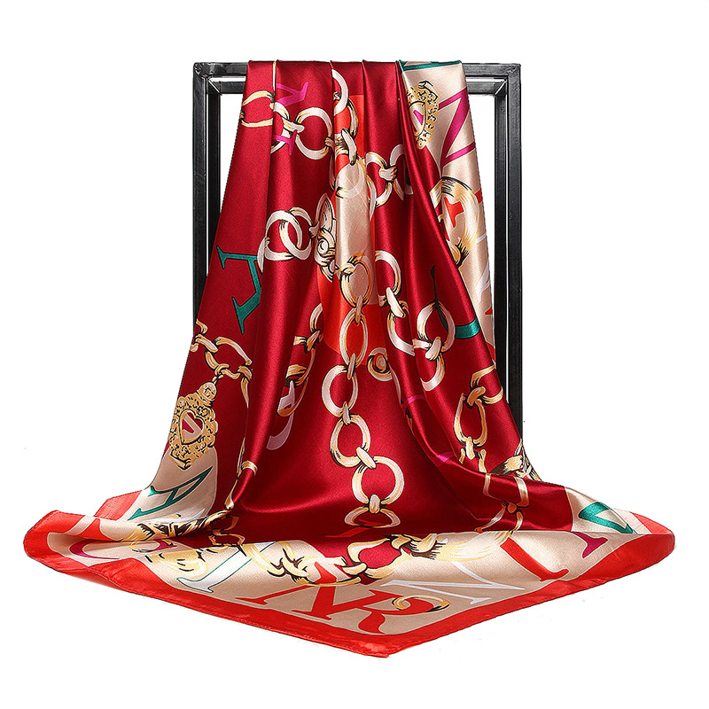 90*90cm Ladies Silk Scarf Band – обзор и цена Face Scarf Mask
