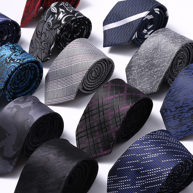 Luxury Skinny 6CM Mens Necktie – обзор и цена Skinny Tie Men