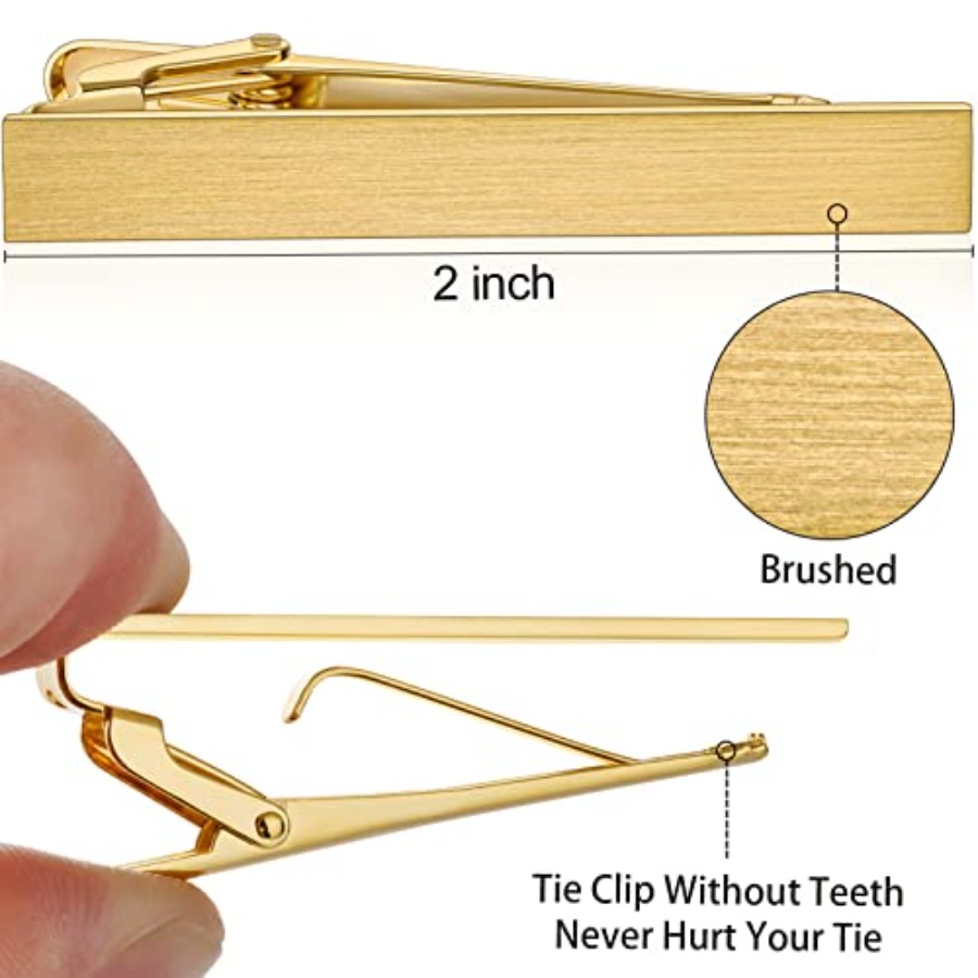 HAWSON 2 inch Tie Clip for Men – обзор и цена Tie Bar Set Gift