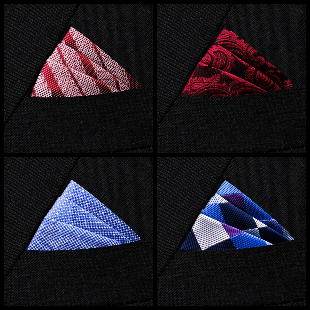 Pocket Square Silk High Grade  – обзор и цена Pocket Square Set