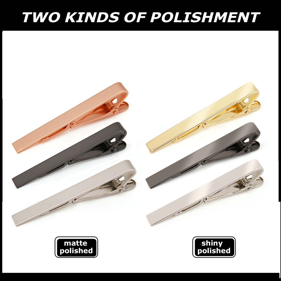 Clips for Men, 6 PACK Tie Clip – обзор и цена Tie Bar Set Gift