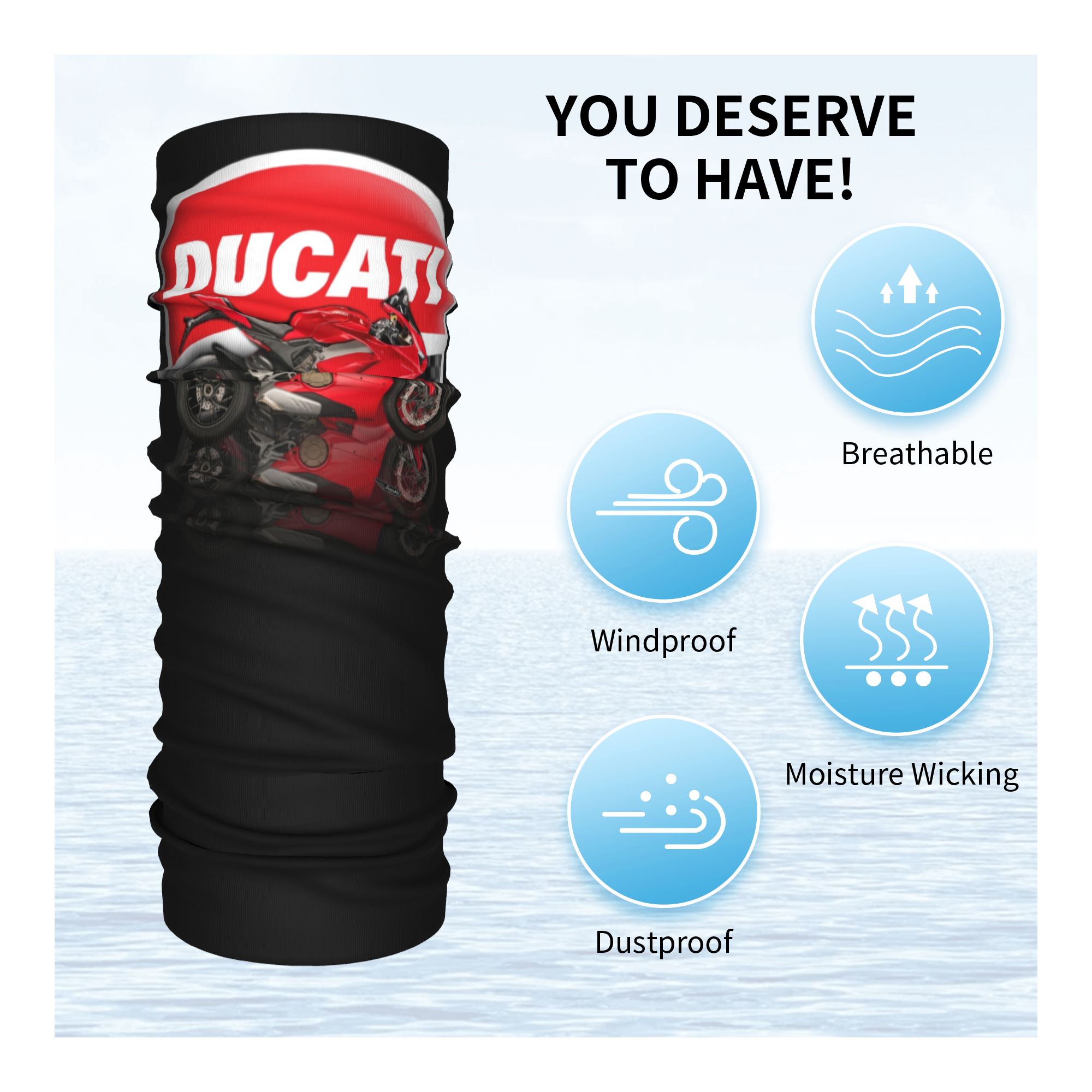 Custom Speed Ducatis Racing Ba – обзор и цена Neck Warmer Tube