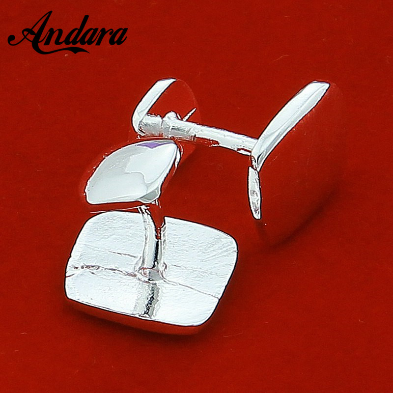 Hot Sale Silver Square Cufflin – обзор и цена Tie Clip Silver