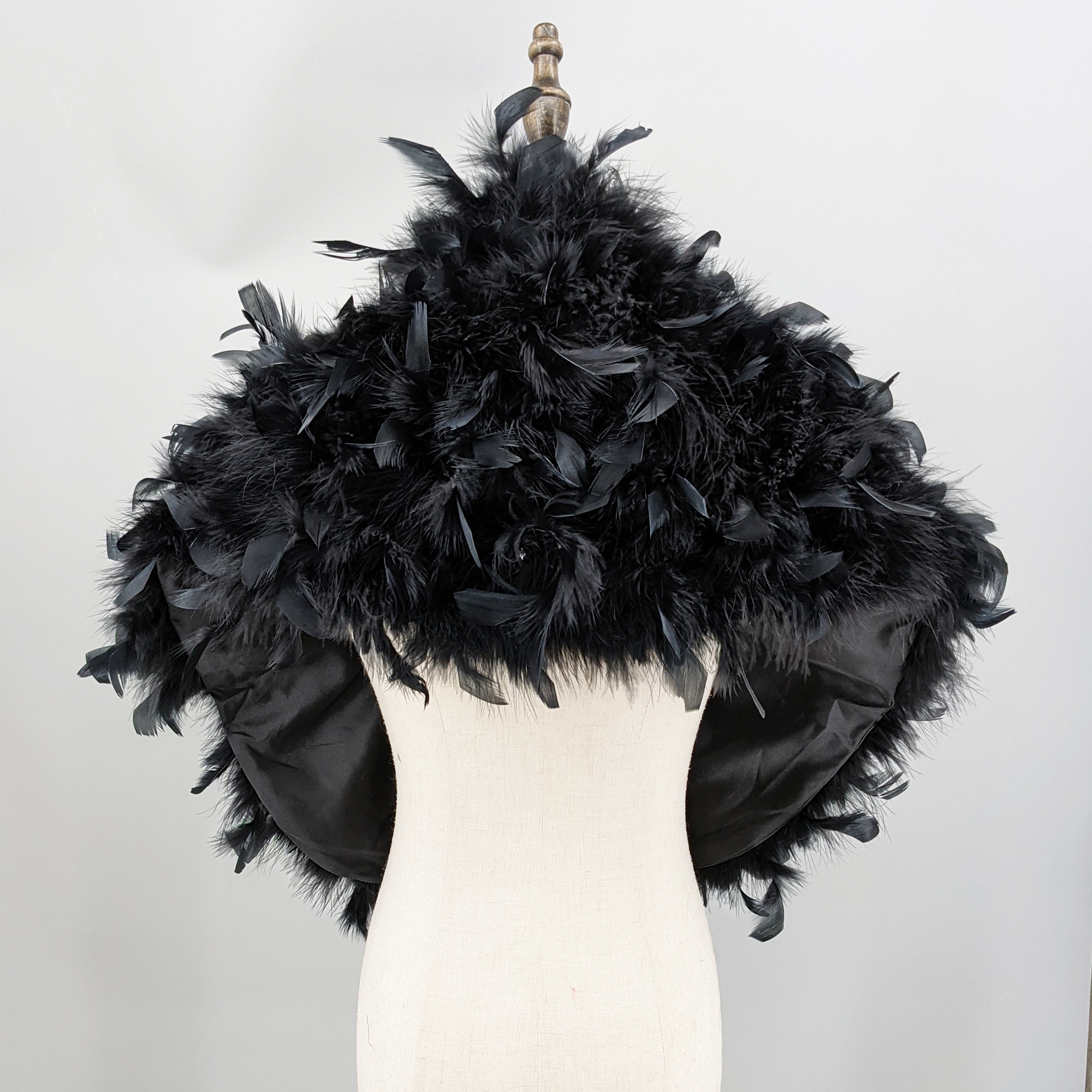 Black Feather Shawl for Women  – обзор и цена Stole Wedding Shawl