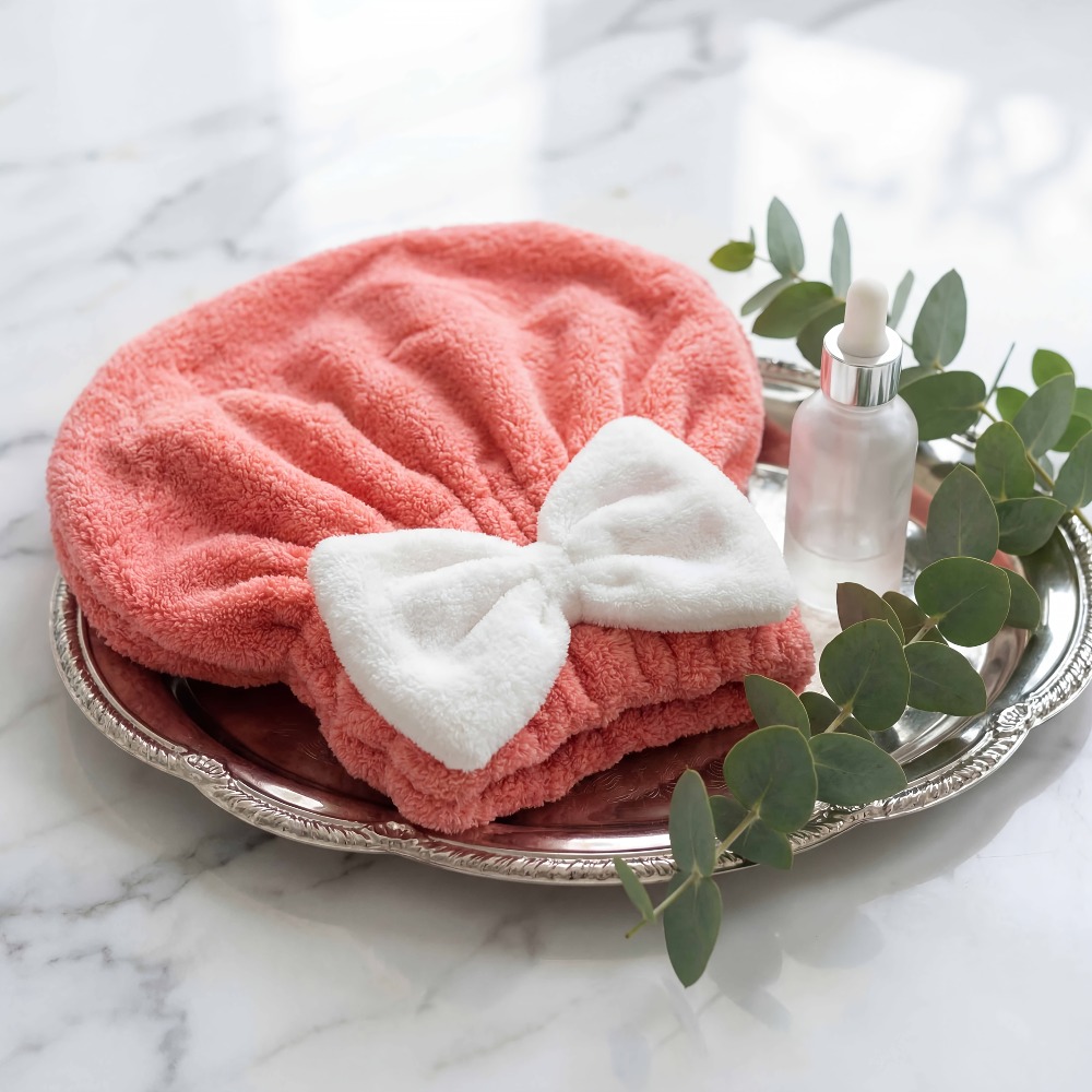 Microfiber Hair Drying Cap, Qu – обзор и цена Head Wrap Turban