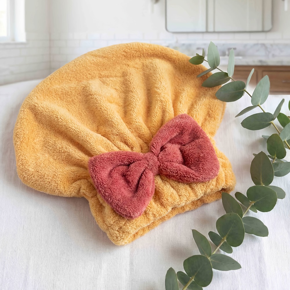 Microfiber Hair Drying Cap, Qu – обзор и цена Head Wrap Turban