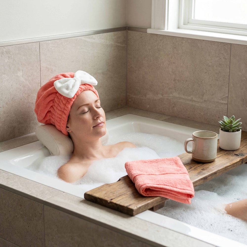 Microfiber Hair Drying Cap, Qu – обзор и цена Head Wrap Turban