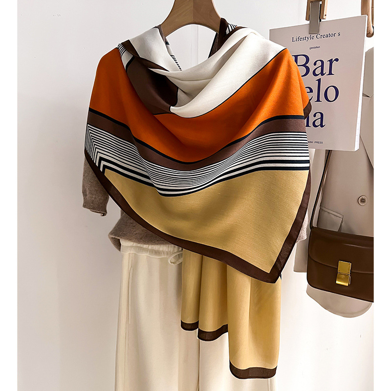 Luxury Brand Scarf  Wool Cotto – обзор и цена Pashmina Wrap Large
